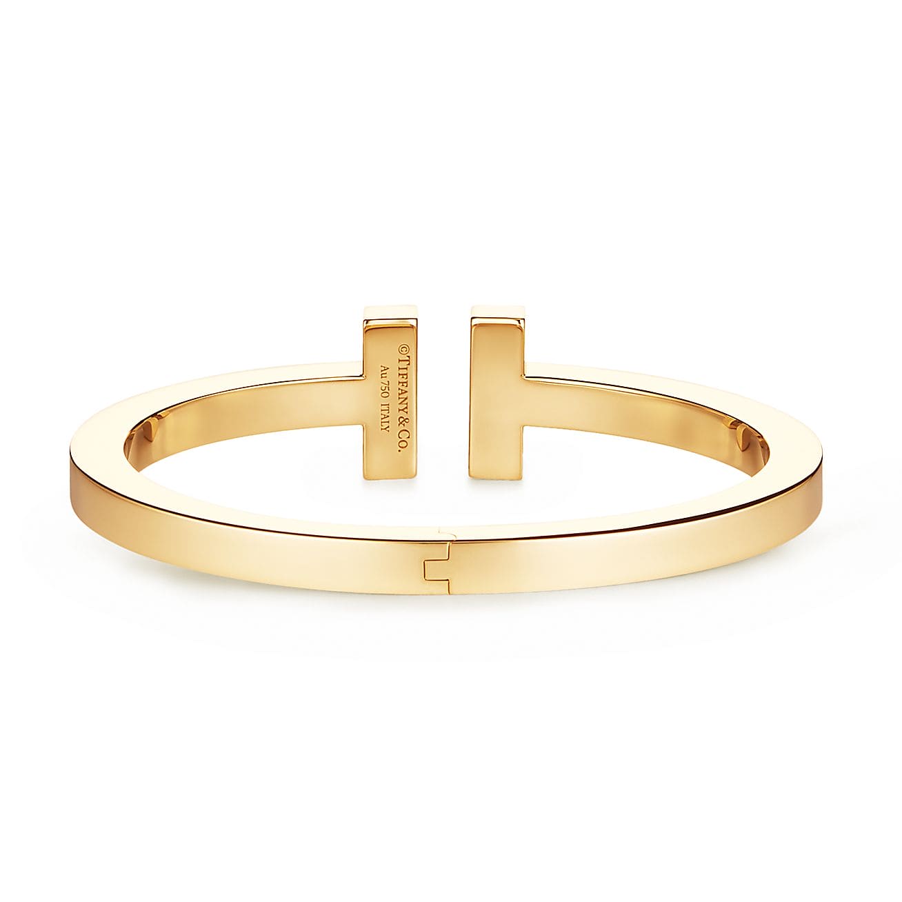 18K Tiffany Diamond Square Bracelet
