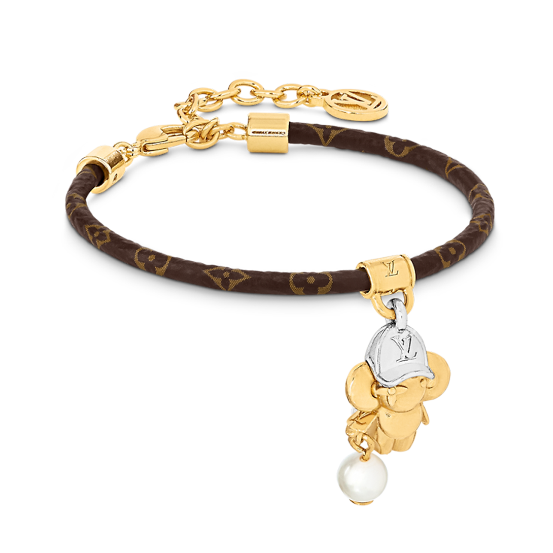 18K Louis Vuitton Vivienne Pearls Bracelet